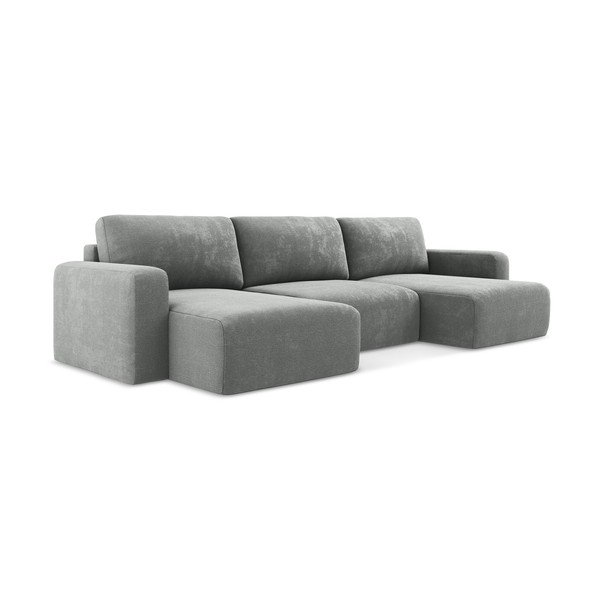 Hall šenilldiivanvoodi/panipaigaga nurgadiivan (U-kujuline) Kona - Makamii-image-2