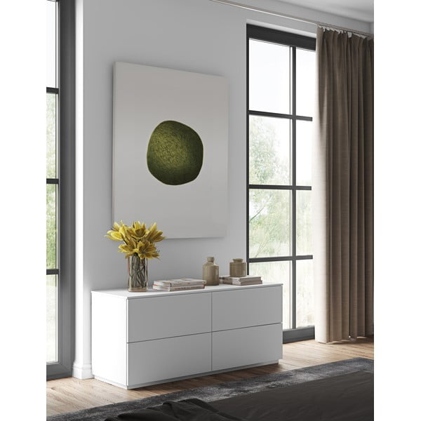 Valge madal kapp 120x54 cm Join - TemaHome-image-4