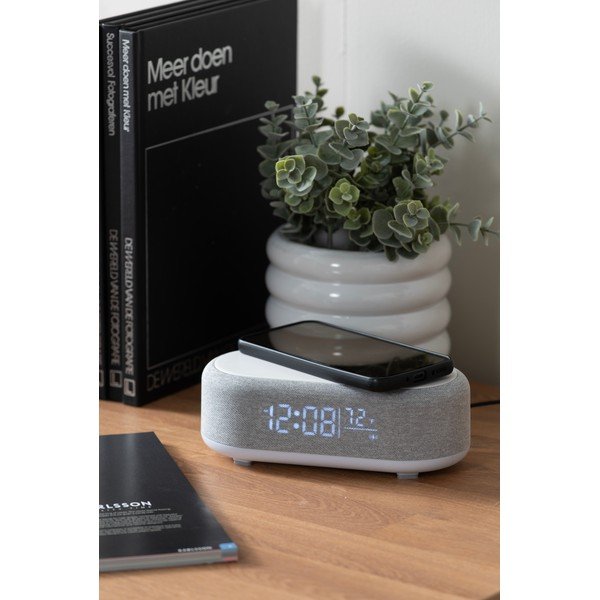 Digitaalne äratuskell juhtmevaba laadijaga Vogue – Karlsson-image-1