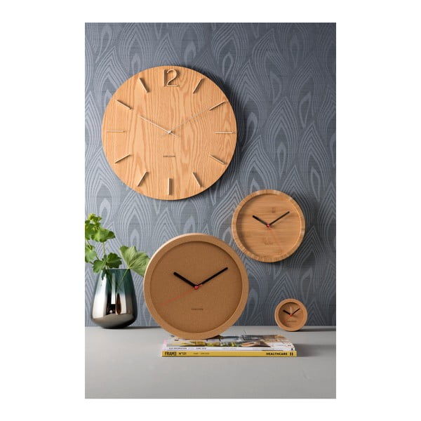 Pruun bambusest seinakell , ⌀ 26 cm Tom - Karlsson-image-2