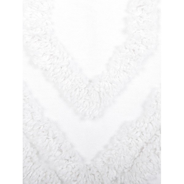 Valge puuvillane dekoratiivne padjapüürileht , 40 x 60 cm Faye - Westwing Collection-image-1