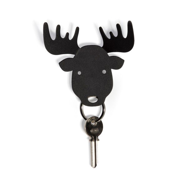 Věšák na klíče Moose, černý