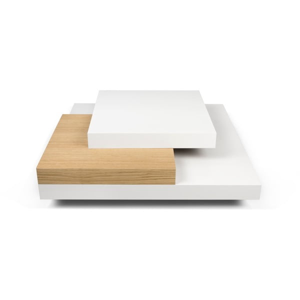 Valge kohvilaud 90x90 cm Slate - TemaHome-image-4