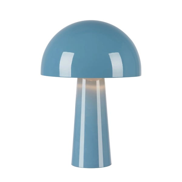 Sinine lauavalgusti metallist varjuga (kõrgus 36 cm) Mantar - Markslöjd