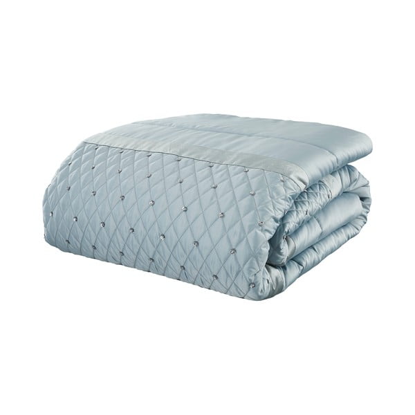 Sinine satiinist voodipesu kaheinimesevoodile 240x260 cm - Catherine Lansfield-image-2