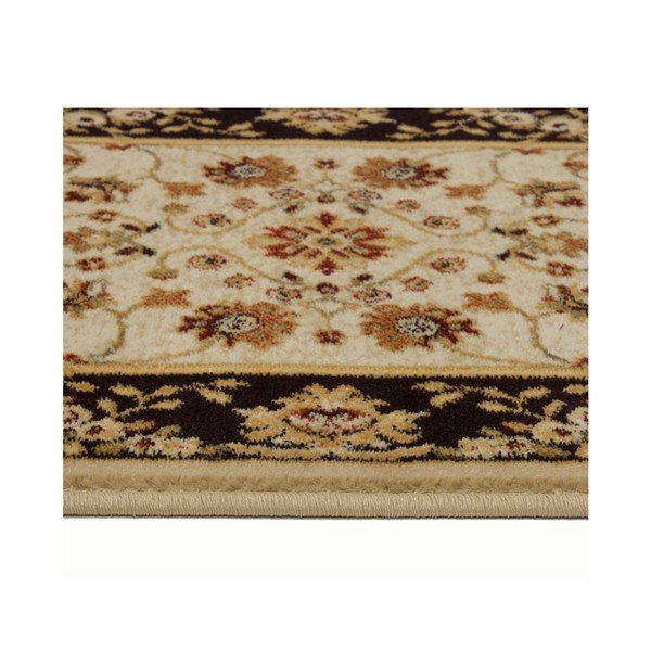 Hnědobéžový koberec Universal Madras Brown, 57 x 110 cm-image-1