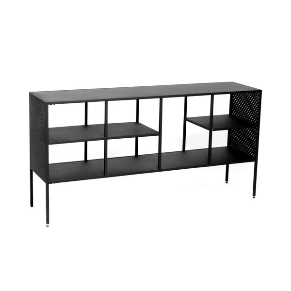 Must metallist raamaturiiul 140x70 cm Brooks - Canett-image-2