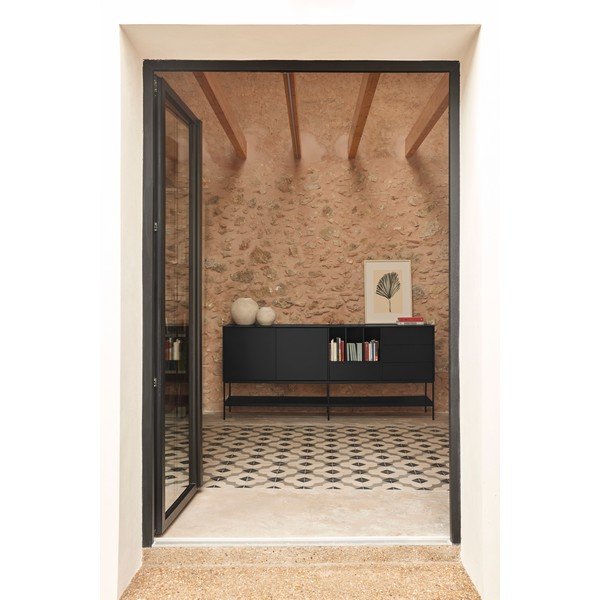 Must kummut 220x98x45 cm Platt - Teulat-image-2