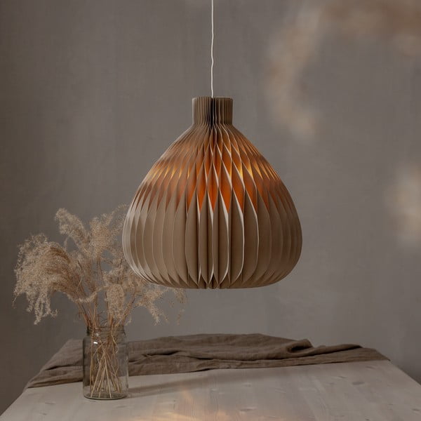 Helepruun lambivari ø 38 cm Honeycomb - Star Trading-image-1