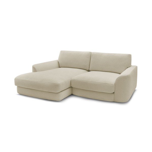 Beež bukleekangast nurgadiivan (vasak nurk) Leonore - Bobochic Paris