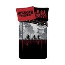 Puuvillane laste voodipesu 140x200 cm Stranger Things "Upside Down" - Jerry Fabrics