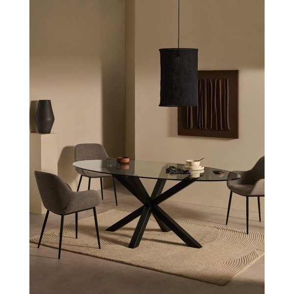 Must lambivari ø 40 cm Mariela - Kave Home-image-2