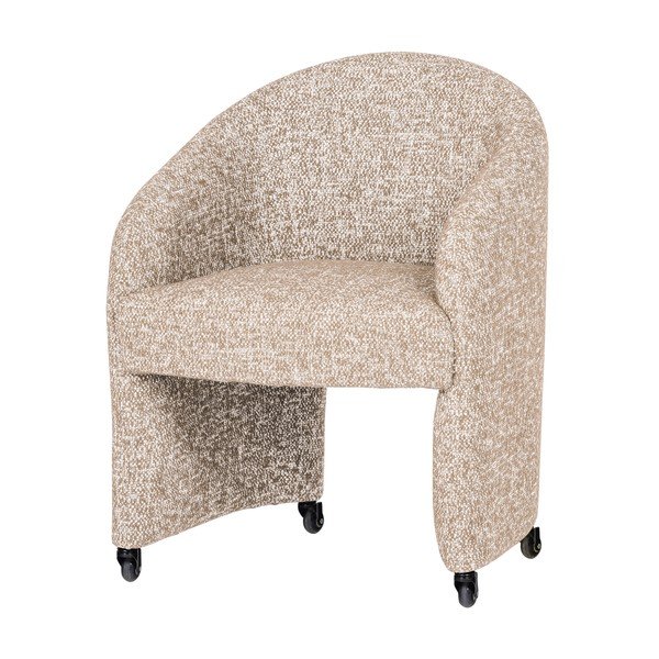 Beež polsterdatud kontoritool Cordo - WOOOD