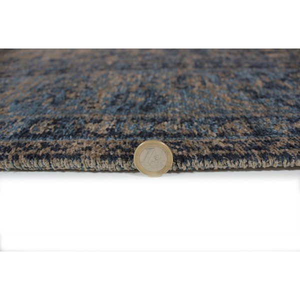 Modrý ručně tkaný koberec Flair Rugs Palais, 120 x 170 cm-image-3