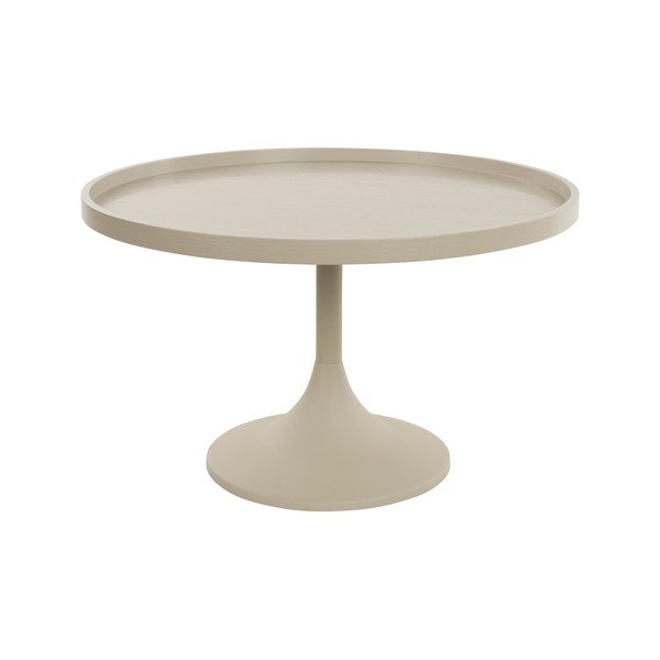 Beež ümmargune diivanilaud ø 69 cm Jason - Zuiver