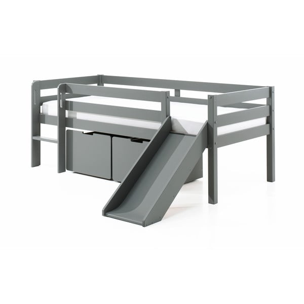 Hallid sahtlid lastevoodi alla 2tk Pino - Vipack-image-1