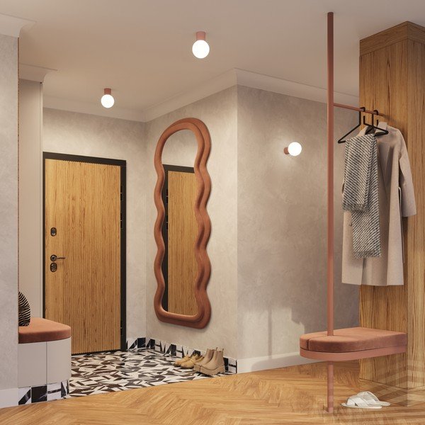 Helepruun laevalgusti klaasist varjuga ø 12 cm Orbital - Sollux-image-4