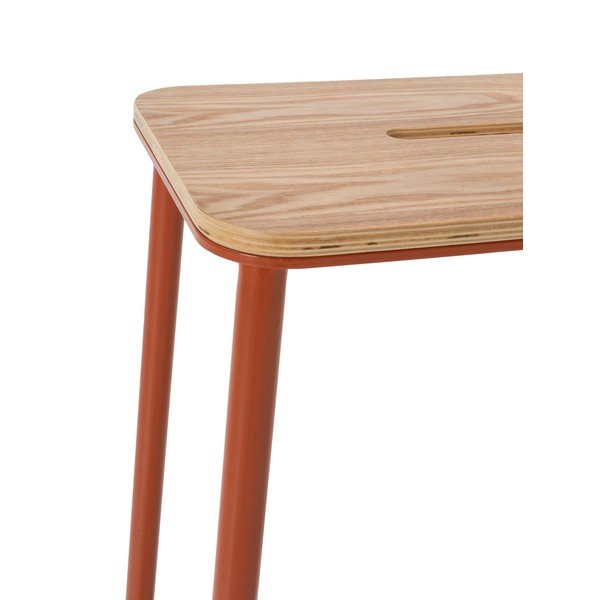 Tellisevärvi baaritoolid 2tk komplektis (istme kõrgus 65 cm) Abba - Marckeric-image-4