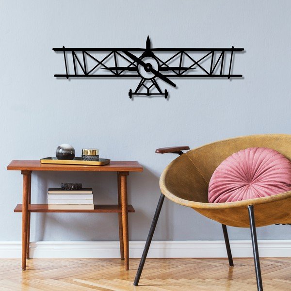 Must seinakaunistus Plane - Wallity-image-1