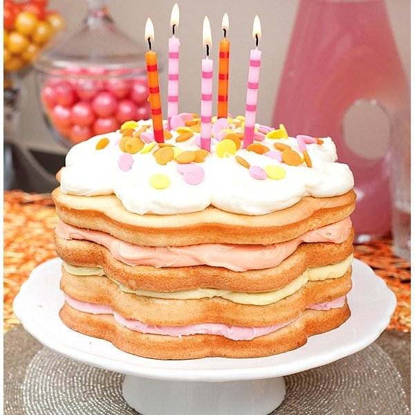 Kihiline koogivorm , 2 tk Celebration - Nordic Ware-image-3