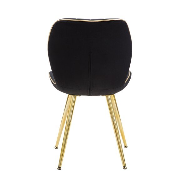 2 musta pehmendusega söögitooli komplekt Paris - Mauro Ferretti-image-4