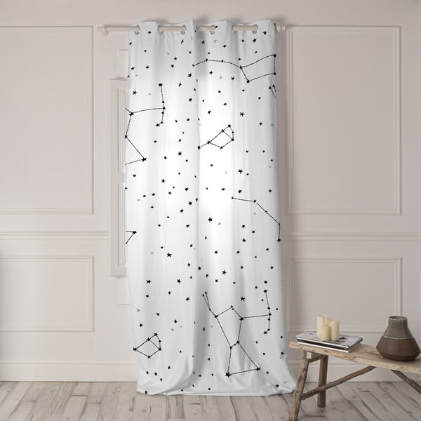 Valge kardin 140x300 cm Constellation - Blanc