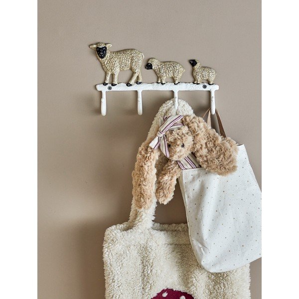 Valge metallist laste seinanagi Dolly - Bloomingville Mini-image-3