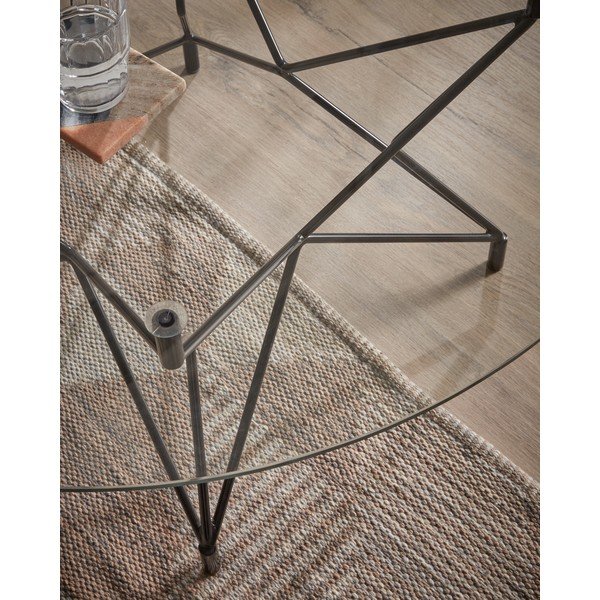 Konferenční stolek Kave Home Paradigm, ø 100 cm-image-1