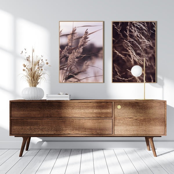 Plakat raamis 50x70 cm Mellow Grasses 3 - Malerifabrikken-image-1