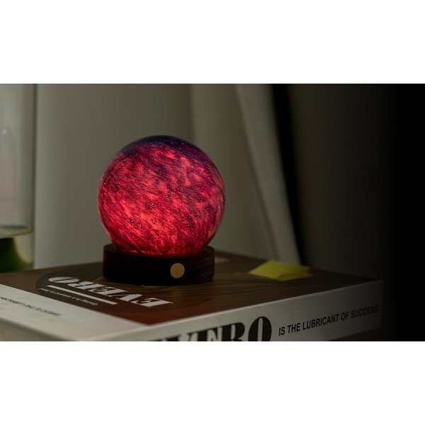 LED-lauavalgusti klaasist varjuga (kõrgus 9 cm) Galaxy Breeze - Gingko-image-3