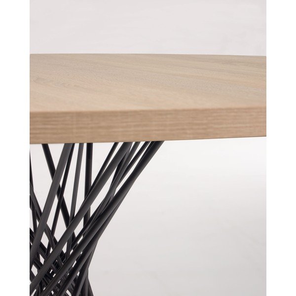 Ümmargune söögilaud ø 120 cm Niut - Kave Home-image-2