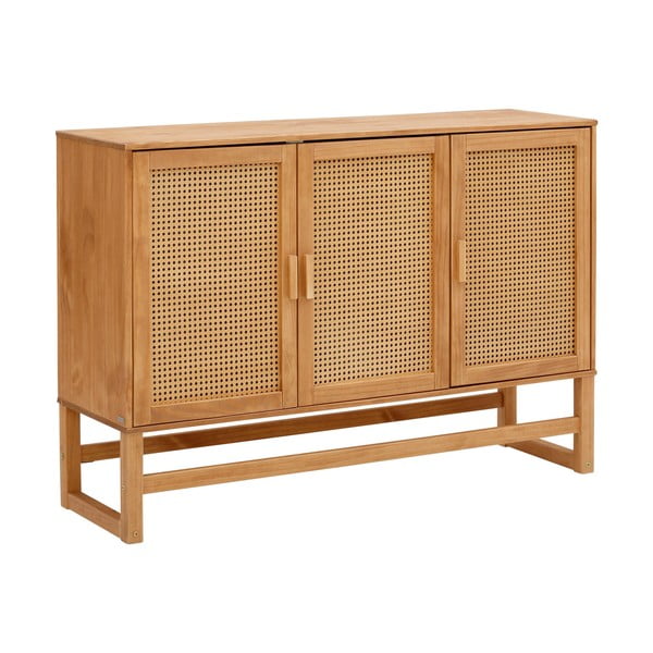 Männipuidust kapp rotangist ustega , laius 128 cm Jolene - Støraa-image-1