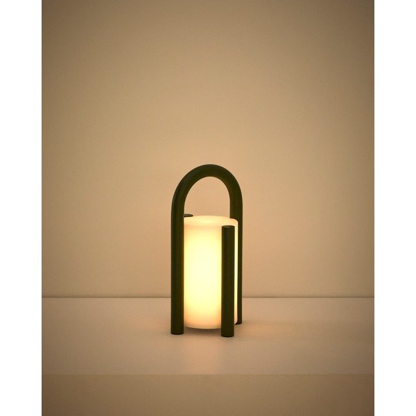 Kaasaskantav LED-välislamp USB-ga ø 14 cm Leros - Kave Home-image-1