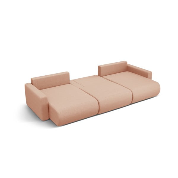 Roosa panipaigaga nurgadiivanvoodi ("U"-kujuline) Belfast - Cosmopolitan Design-image-2