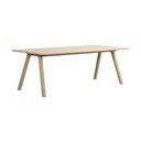Pikendatav söögilaud tammepuust 95x220 cm Clapperton - Rowico