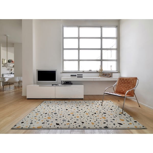 Valge vaip Adra Punto, 133 x 190 cm - Universal-image-1