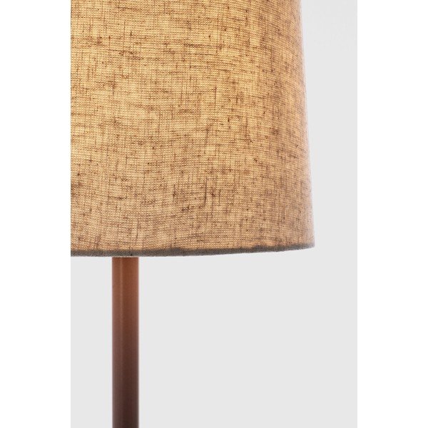 Beež põrandalamp tekstiilist varjuga (kõrgus 166 cm) Assam - Bizzotto-image-3