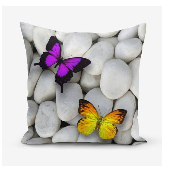 Topelt Butterfly padjapüürileht puuvillaseguga, 45 x 45 cm - Minimalist Cushion Covers