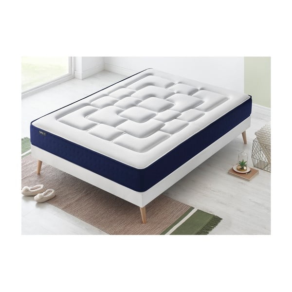 Dvoulůžková postel s matrací Bobochic Paris Velours, 160 x 200 cm