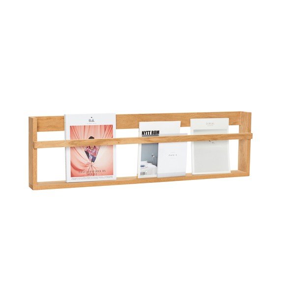 2-korruseline/pildiriiul naturaalses värvitoonis tammepuidust, 110 cm Display - Hübsch-image-4