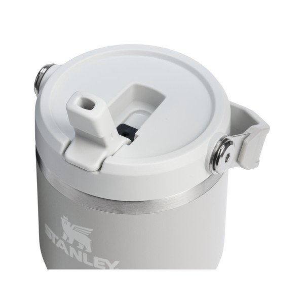 Helehall roostevabast terasest termos 600 ml IceFlow™ Flip Straw 2.0 Tumbler Ash - Stanley-image-3