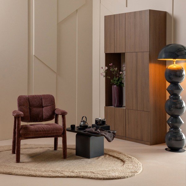 Modulaarne garderoob tumedas naturaalses värvitoonis 54x215 cm Build - WOOOD-image-2