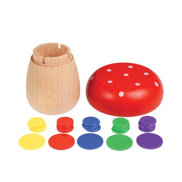 Puidust kirbumängu seened TiddlyWinks - Rex London-image-1