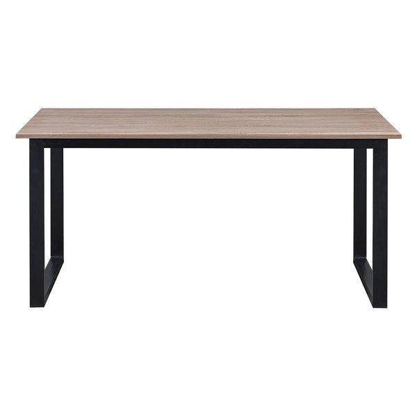 Söögilaud tammepuust pealispinnaga 90x160 cm Luton - Støraa-image-3