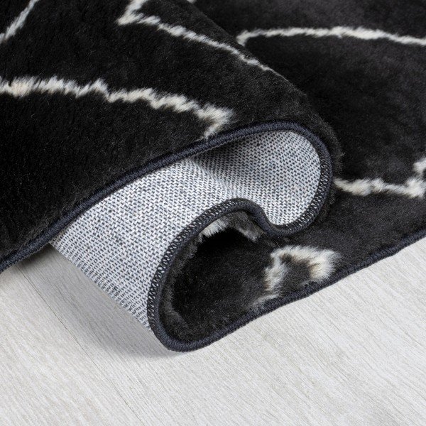 Must pestav vaip 160x230 cm Imran - Flair Rugs-image-2