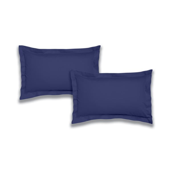 Perkal-puuvillased padjapüürid 2tk komplektis 50x75 cm Cotton Percale - Bianca