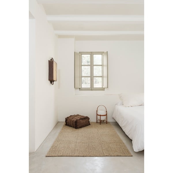 Khaki värvi pestav/käsitsi kootud villane vaip 140x200 cm Unexpected Wool - Lorena Canals-image-2