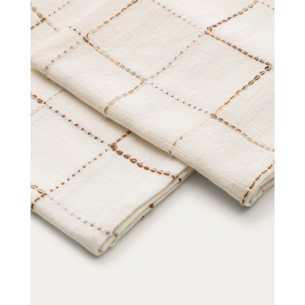 Tekstiilist salvrätikud, 2 tk komplektis 45x45 cm Ersen - Kave Home-image-3