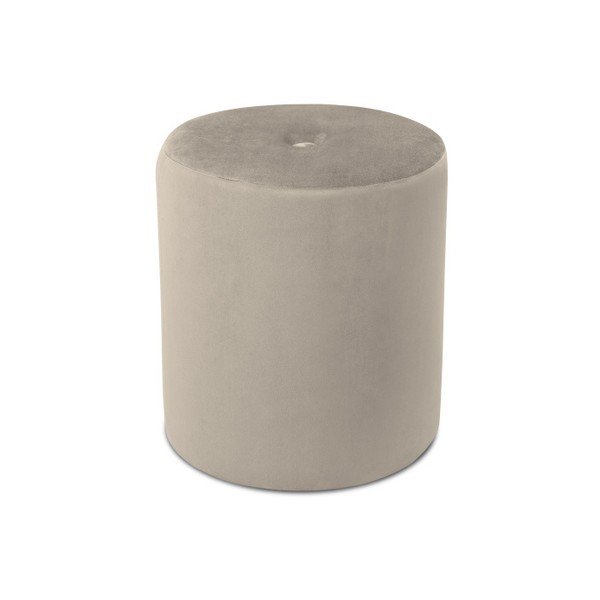 Beež pouf , ⌀ 40 cm Fiore - Mazzini Sofas-image-2