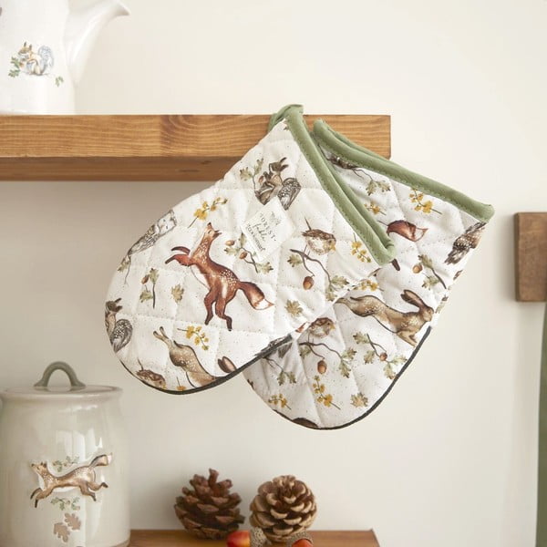 Puuvillased pajakindad 2tk komplektis Forest Fable - Cooksmart ®-image-1